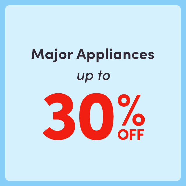 Major-Appliance Clearance