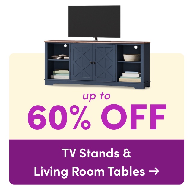 WAY DAY: TV STANDS & LIVING ROOM TABLES TV Stands Living Room Tables - 