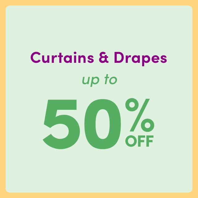 Curtain & Drape Sale