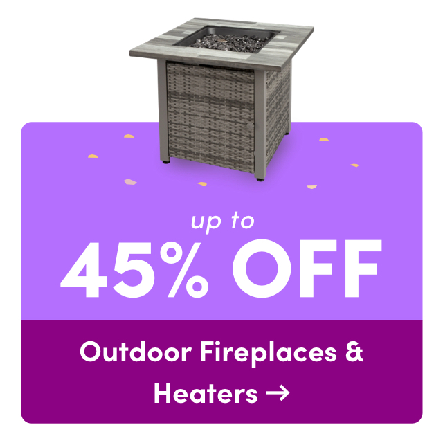 Outdoor Fireplace & Heater Sale