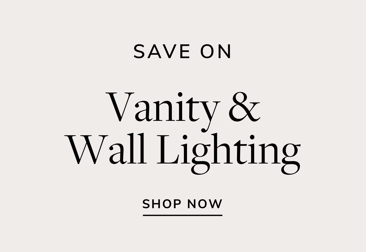 Save on Vanity & Wall Lighting