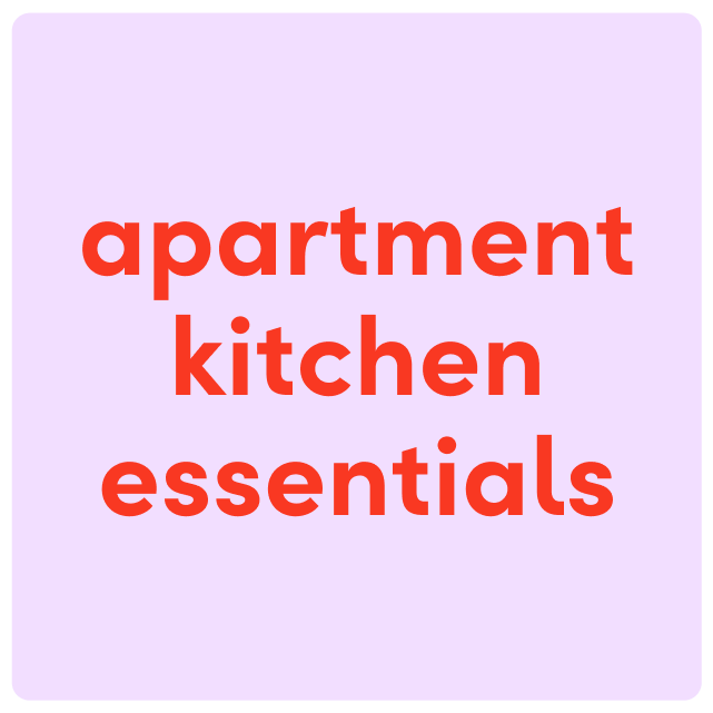 deals on apartment kitchen essentials