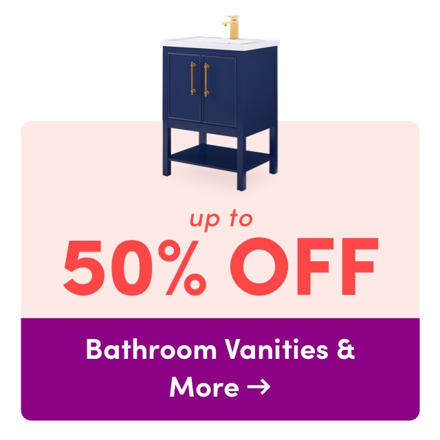 Bathroom Vanities & More on Clearance