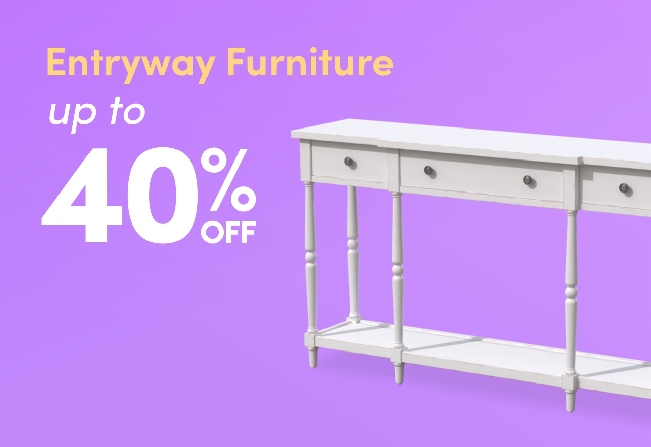 5 Days of Deals: Entryway Furniture