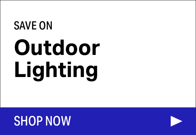 Save on Modern Outdoor Lighting