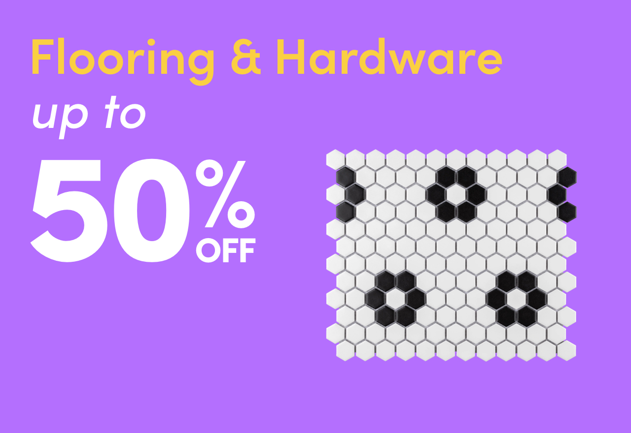 Flooring & Hardware Sale