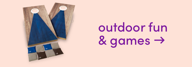 outdoor fun & games clearance