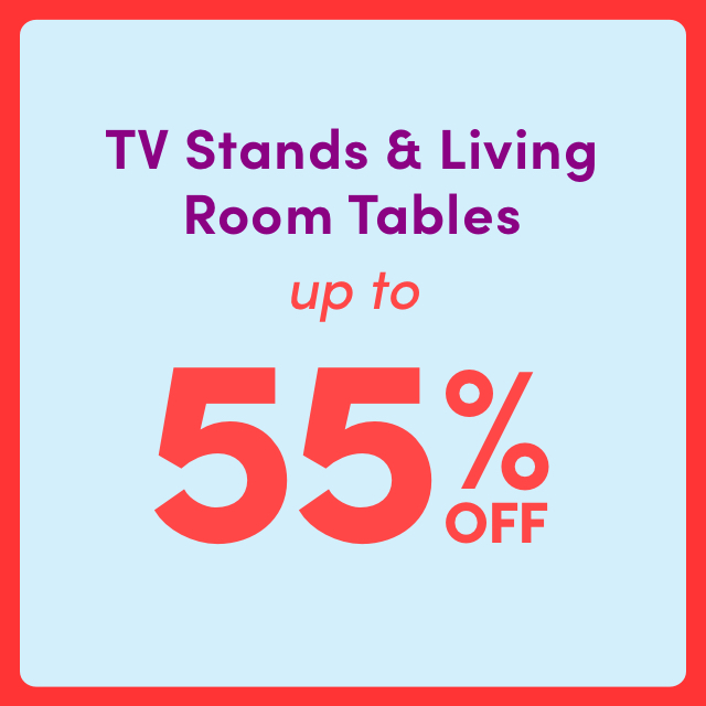 TV Stand & Living Room Table Clearance