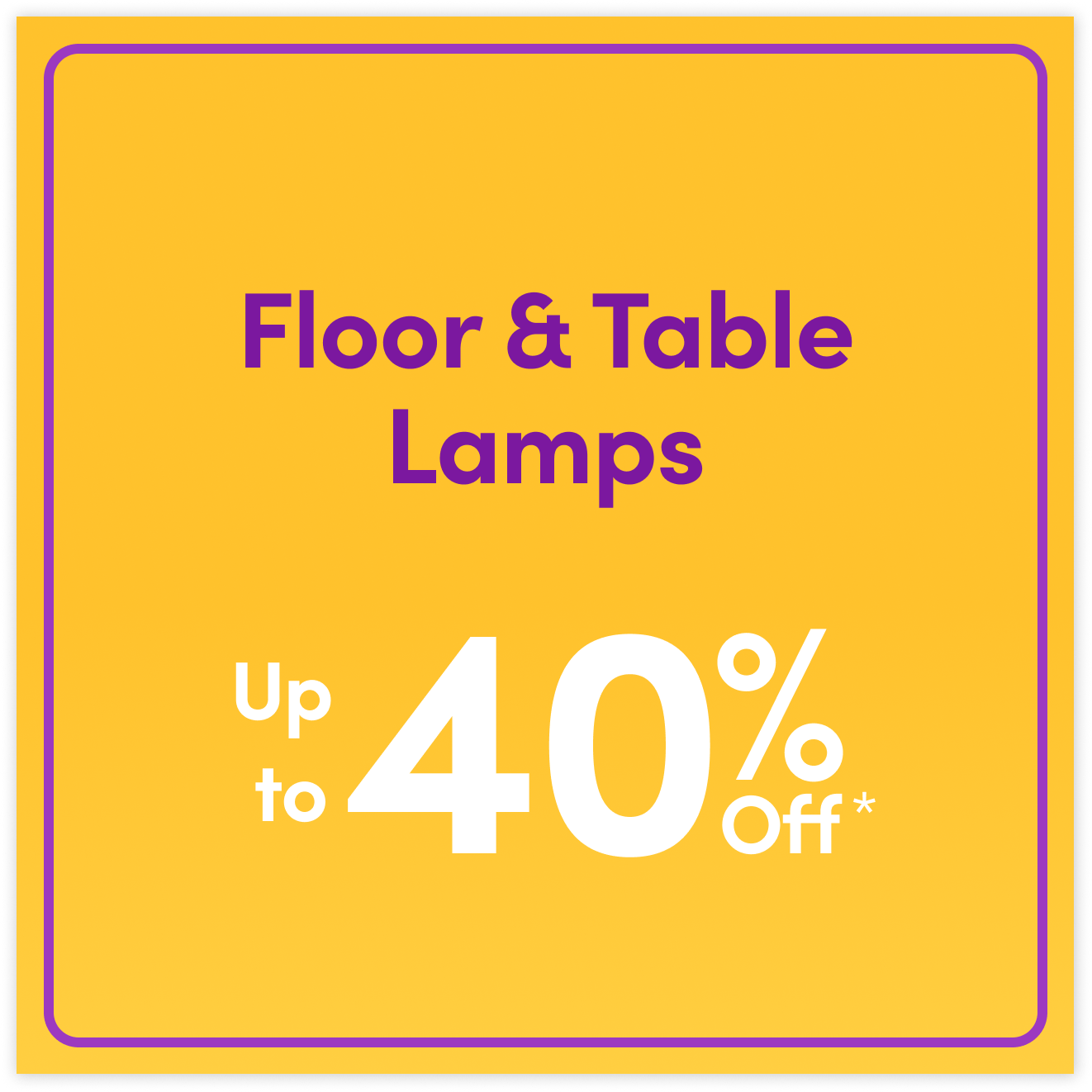 Floor & Table Lamps