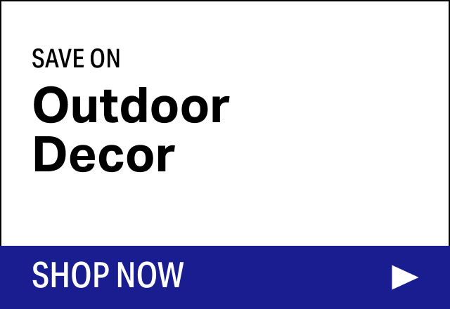 Save on Modern Outdoor Decor