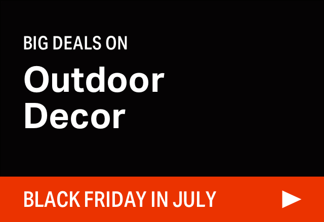 Big Outdoor Decor Sale