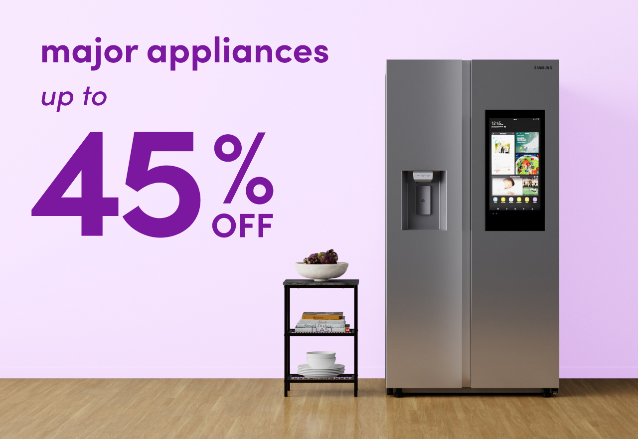 deals on major appliances