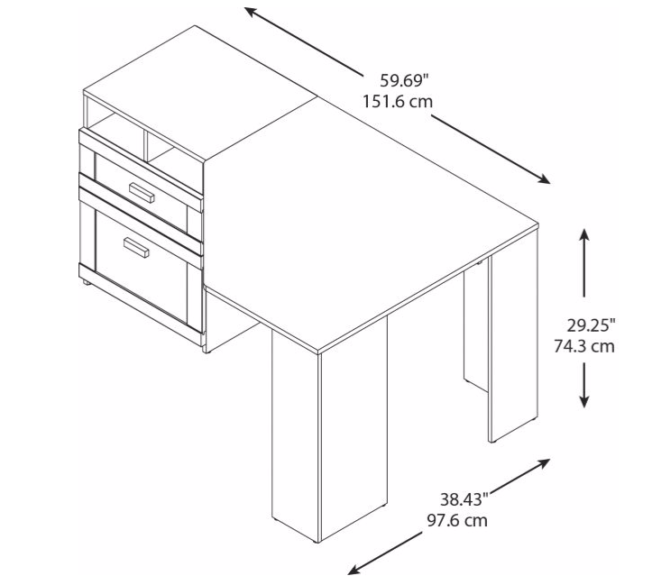 Latitude Run Sebergham Desk Reviews Wayfair