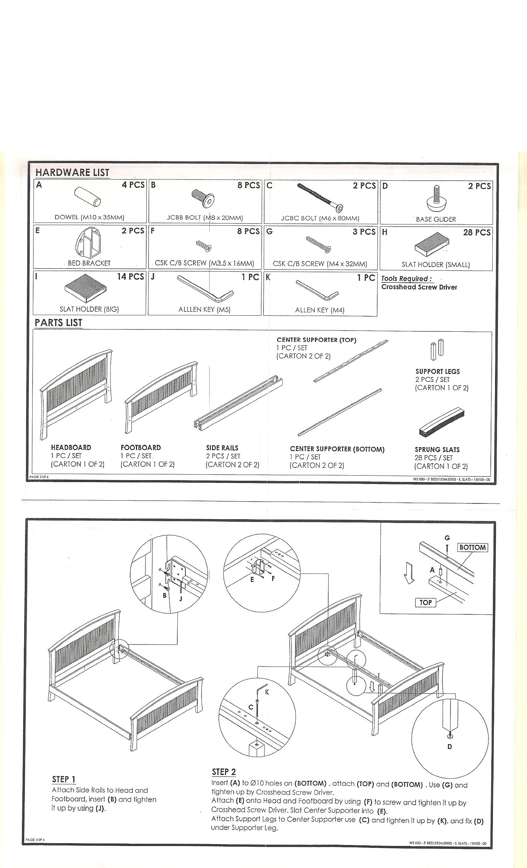Ez Lock Heavy Duty Bed Frames Are The Strongest Frame System With House Additions Cawdor Bed Frame Reviews Wayfair Co Uk