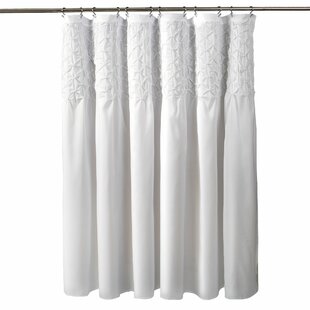 LUSH DECOR Bayview Cotton Shower Curtain