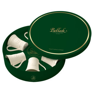 BELLEEK GROUP Claddagh Coffee Mug (Set of 6)
