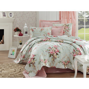ASIR GROUP INC Cotton Floral Duvet Cover Set