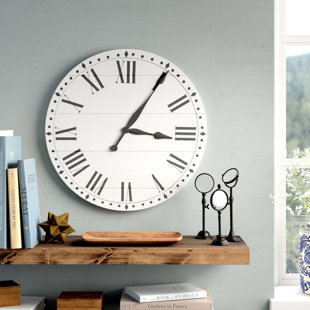 KELLY CLARKSON HOME Sarai Wood Wall Clock