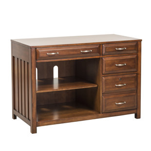LIBERTY FURNITURE Hampton Bay 3 Piece L-Shape Computer Desk Office Set with Hutch