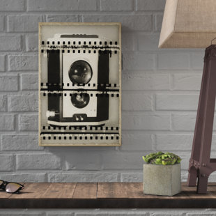 BLUE ELEPHANT Camera Obscura IV by Vision Studio - Wrapped Canvas Print