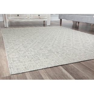 COSMOLIVING BY COSMOPOLITAN Veranda Southwestern White Indoor / Outdoor Area Rug