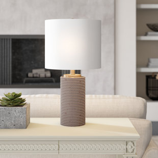 BREAKWATER BAY Godoy Wood Table Lamp