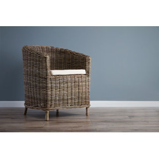 BAY ISLE HOME Paignt Upholstered Accent Chair