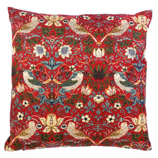 MARLOW HOME CO. Mullet Floral Square Throw Pillow Cover