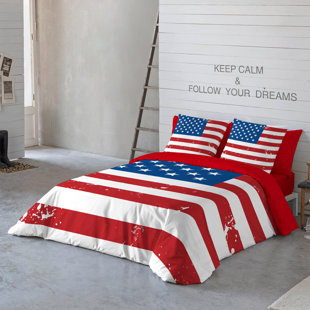 DREAM & FUN® HOME DÉCOR Traditional Cotton Duvet Cover Set