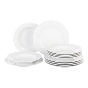 SELTMANN WEIDEN Rondo 12 Piece Dinnerware Set, Service for 6
