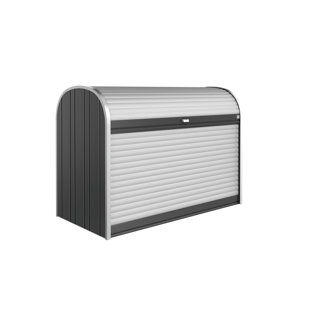 Biohort StoreMax 6 ft. W x 3 ft. D Metal Horizontal Bike Shed