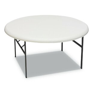 ICEBERG ENTERPRISES Indestruc-Tables Too™ 60'' Plastic Circular Portable Folding Table