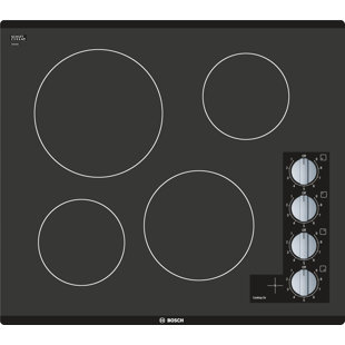 BOSCH 500 Series 23.5" Electric Cooktop with 4 Burners