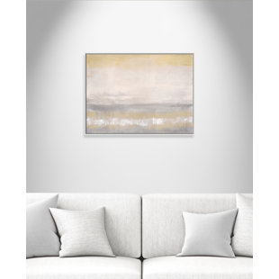 CASA FINE ARTS Morning Calm 2 Framed On Canvas Painting
