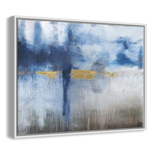 CASA FINE ARTS Morning Meadows Framed On Canvas Painting