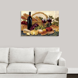 FLEUR DE LIS LIVING Yoakum " Tuscan Evening Wine " by Silvia Vassileva
