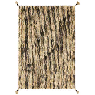 JUSTINA BLAKENEY X LOLOI Playa Handwoven Brown/Black Rug