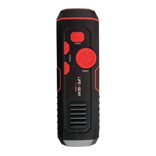 LIFEGEAR 1.5'' Battery Powered Integrated LED Flashlight