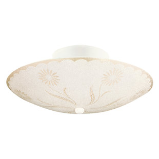 WINSTON PORTER Bost Glass Semi Flush Mount