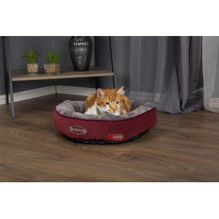 SCRUFFS Designer Oval Cat Bed