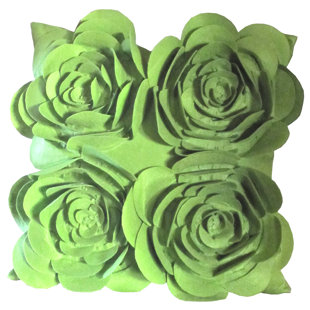 DEBAGE INC. Rose Petals Floral Other Reversible Throw Pillow (Set of 2)