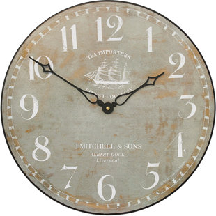 ROGER LASCELLES CLOCKS Wood Wall Clock