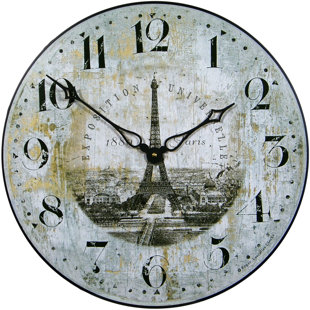 ROGER LASCELLES CLOCKS Wood Wall Clock