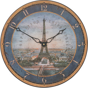 ROGER LASCELLES CLOCKS Wood Wall Clock