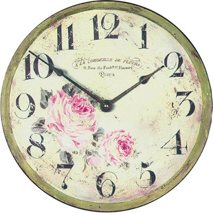 ROGER LASCELLES CLOCKS Wood Wall Clock