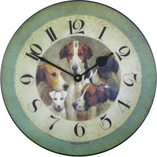 ROGER LASCELLES CLOCKS Wood Wall Clock