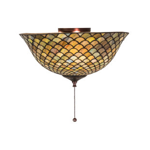 MEYDA LIGHTING Glass Flush Mount