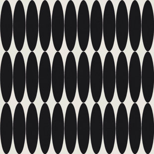 AUDREY LANE Olivia 2.81" x 11.25" Procelain/ Metal Mosaic Wall & Floor Tile