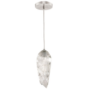 FINE ART HANDCRAFTED LIGHTING Las Olas 5.5" Round Drop Pendant Light