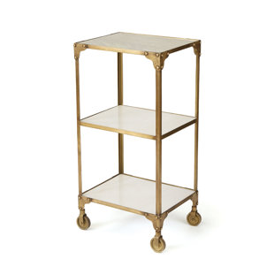 BRAYDEN STUDIO® Stromberg Metal Bar Cart